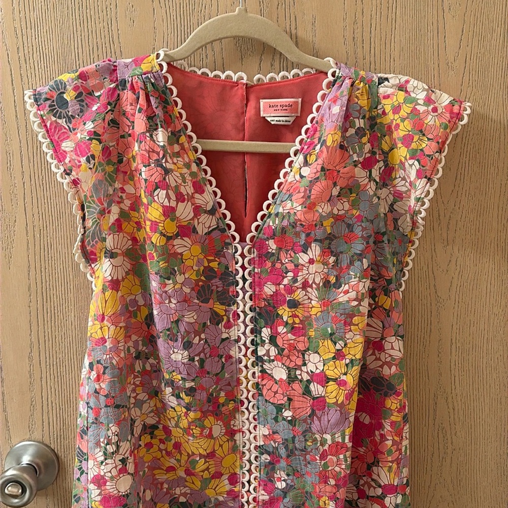 Kate spade floral shirt